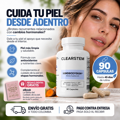 MindBodySkin® – Suplemento para la Piel + Ebook GRATIS